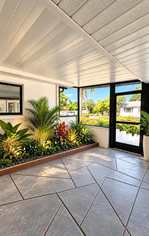 Side entrance Virtually staged