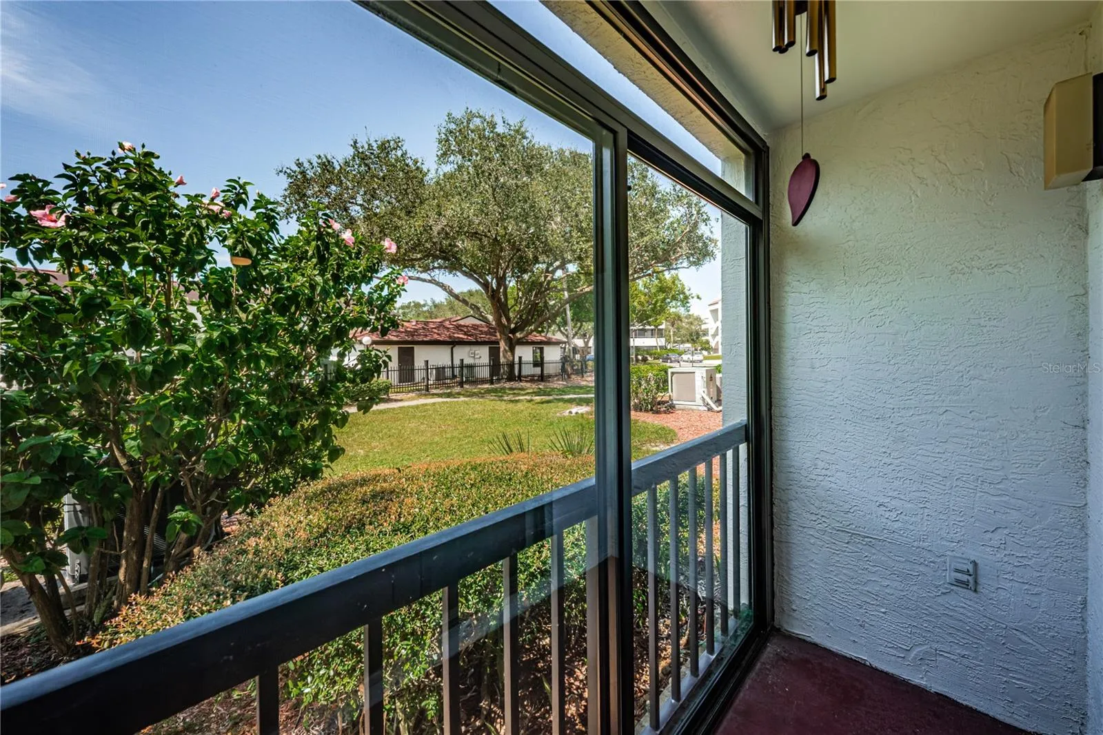 Patio outside Primary Bedroom