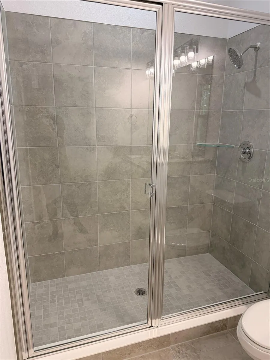 Master bathroom shower