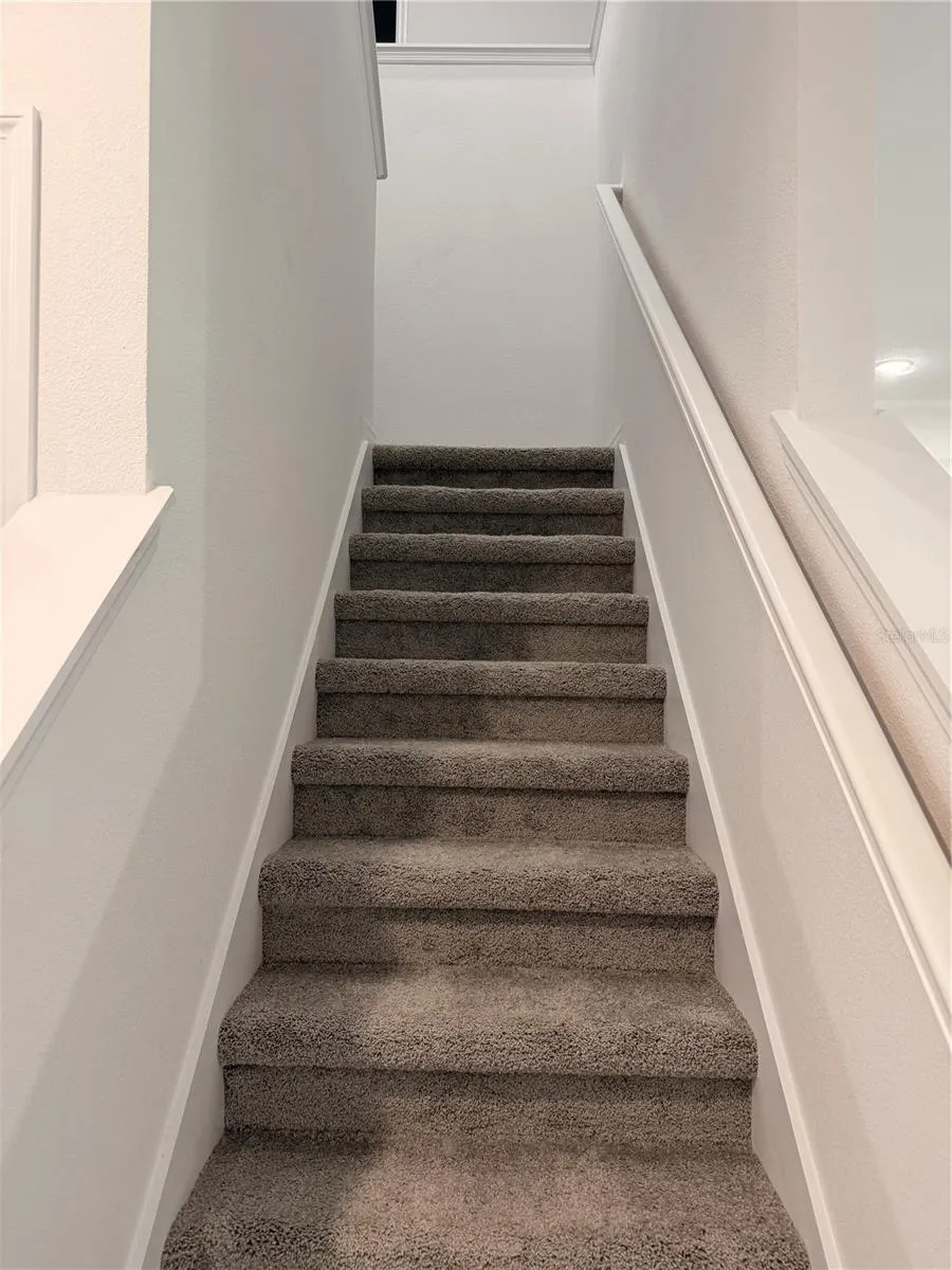 Stairs to second floor