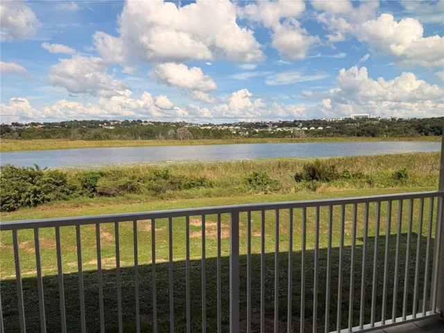 Lake view from balcony