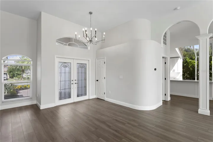 You'll find abundant natural light, high ceilings and elegant architectural details