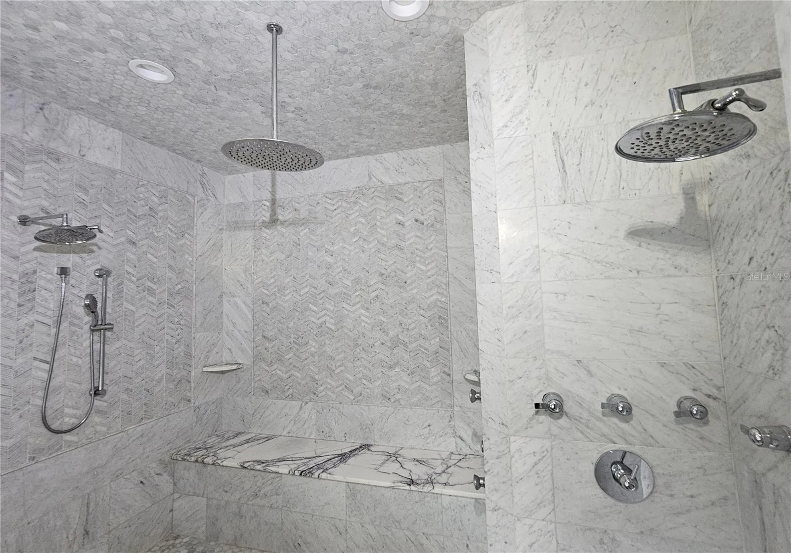 Master shower