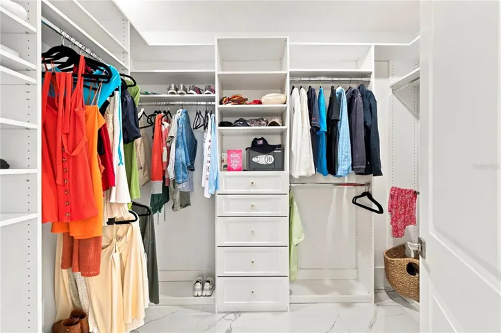 master closet with built ins