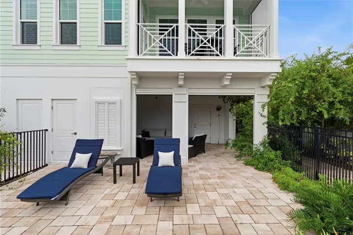 paver patio out back