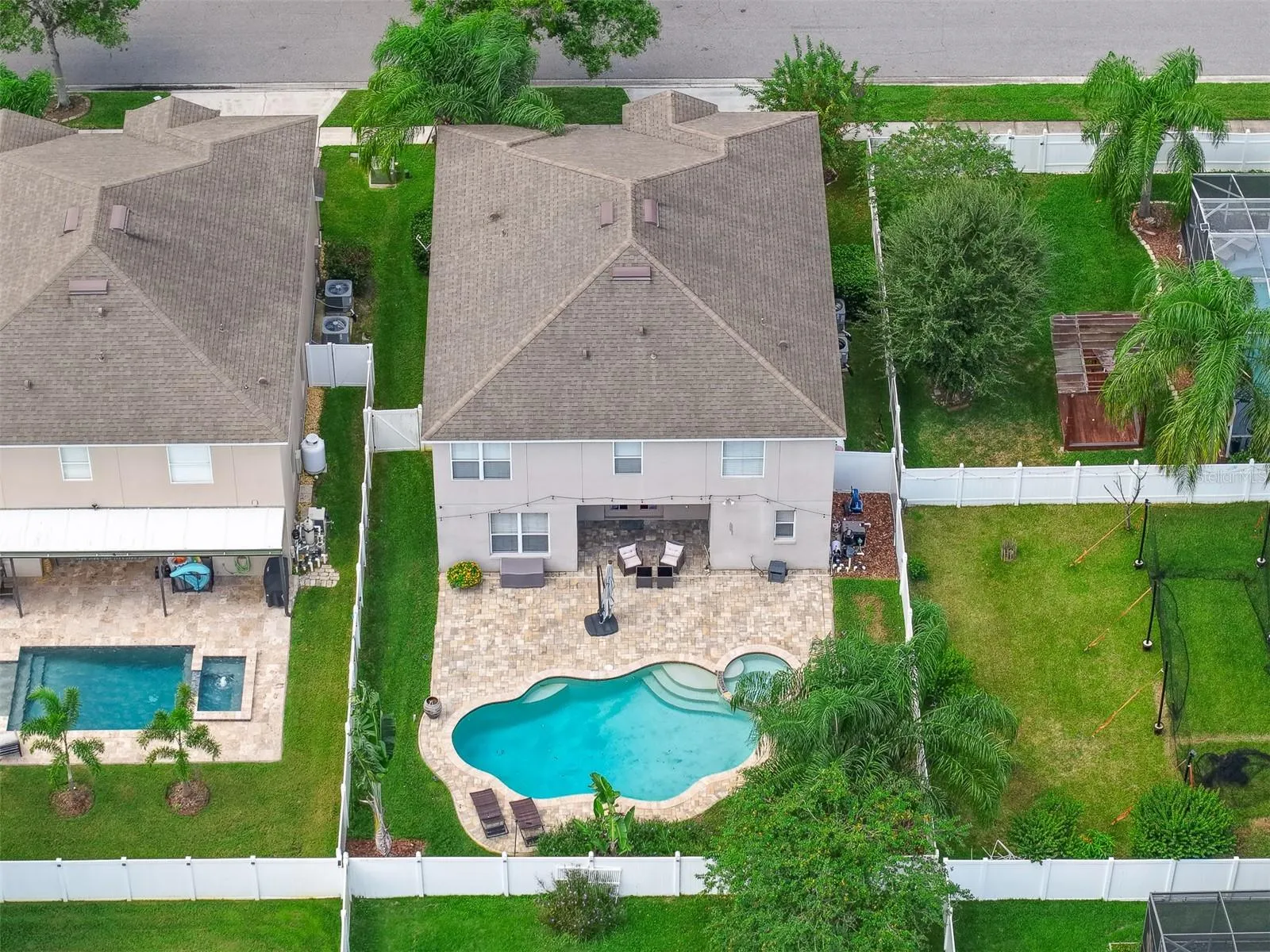 Aerial Backyard