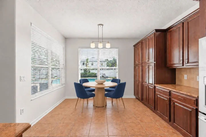 Virtually Staged Breakfast Nook