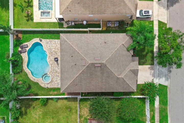 Aerial Backyard