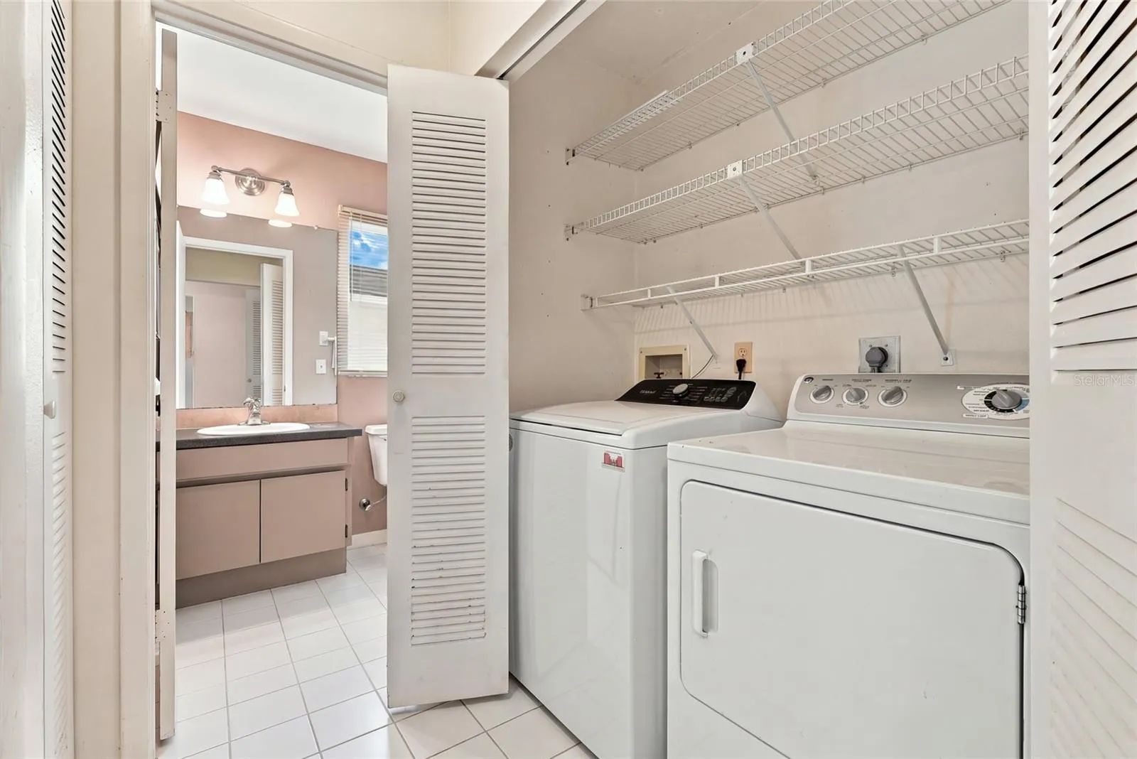 Laundry closet in Hallway