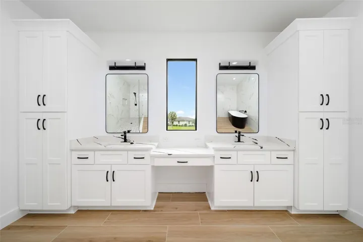 Virtually Staged. Primary Bath