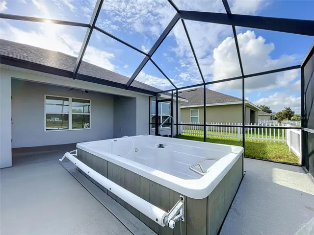 PATIO WITH COCKTAIL POOL/THERAPY SPA