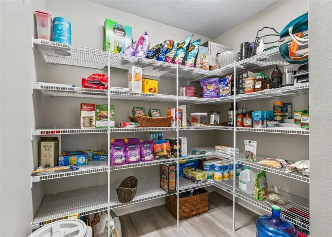 Spacious walk in Pantry!