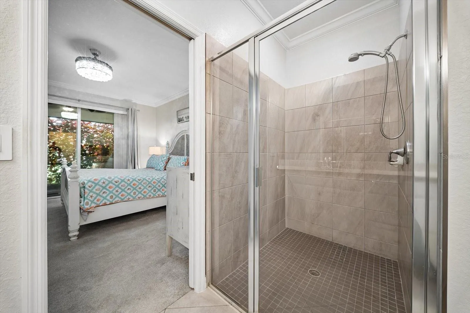 GLASS ENCLOSED SHOWER