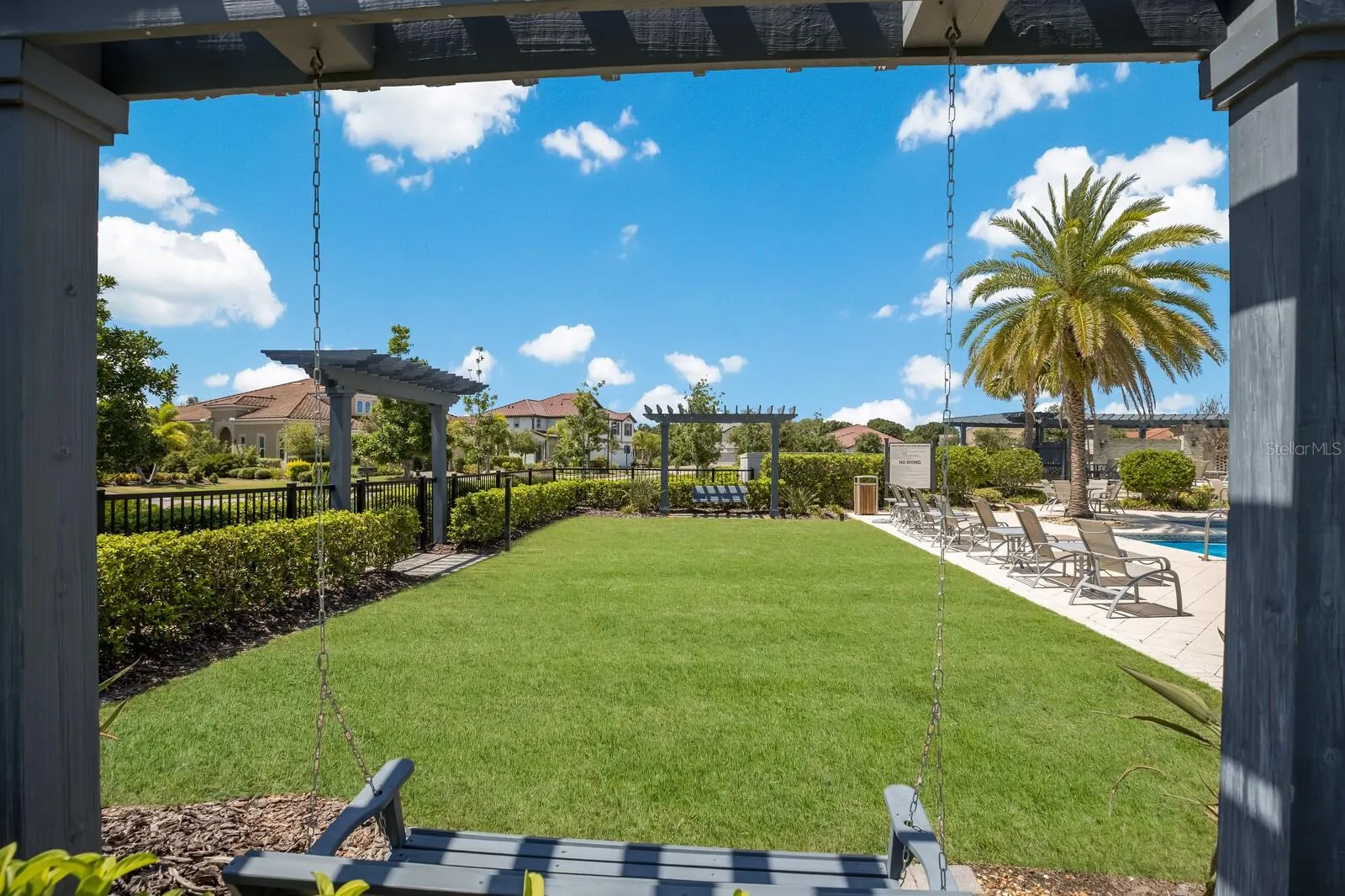 VILLA POOL AND PARK AREA