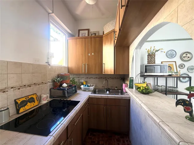 washer-dryer in the kitchen