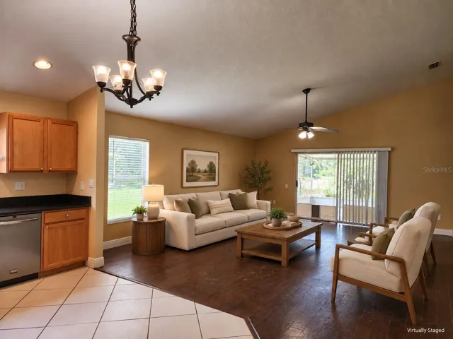 Staged Living Room