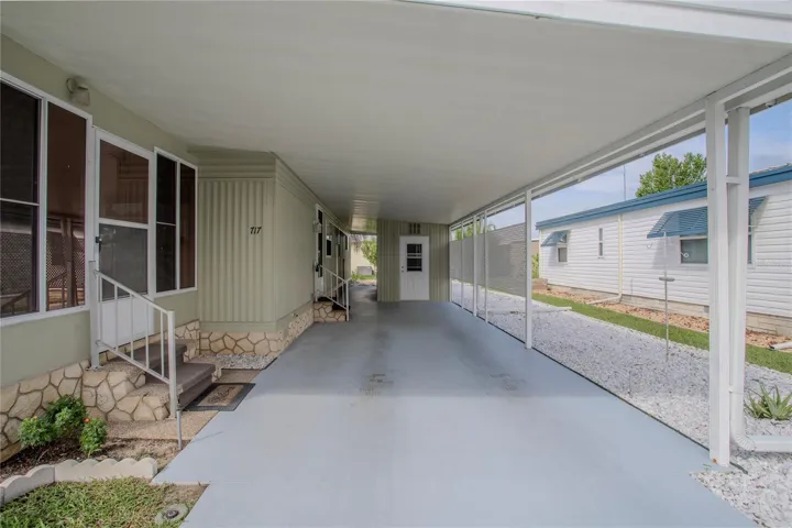 Deep carport