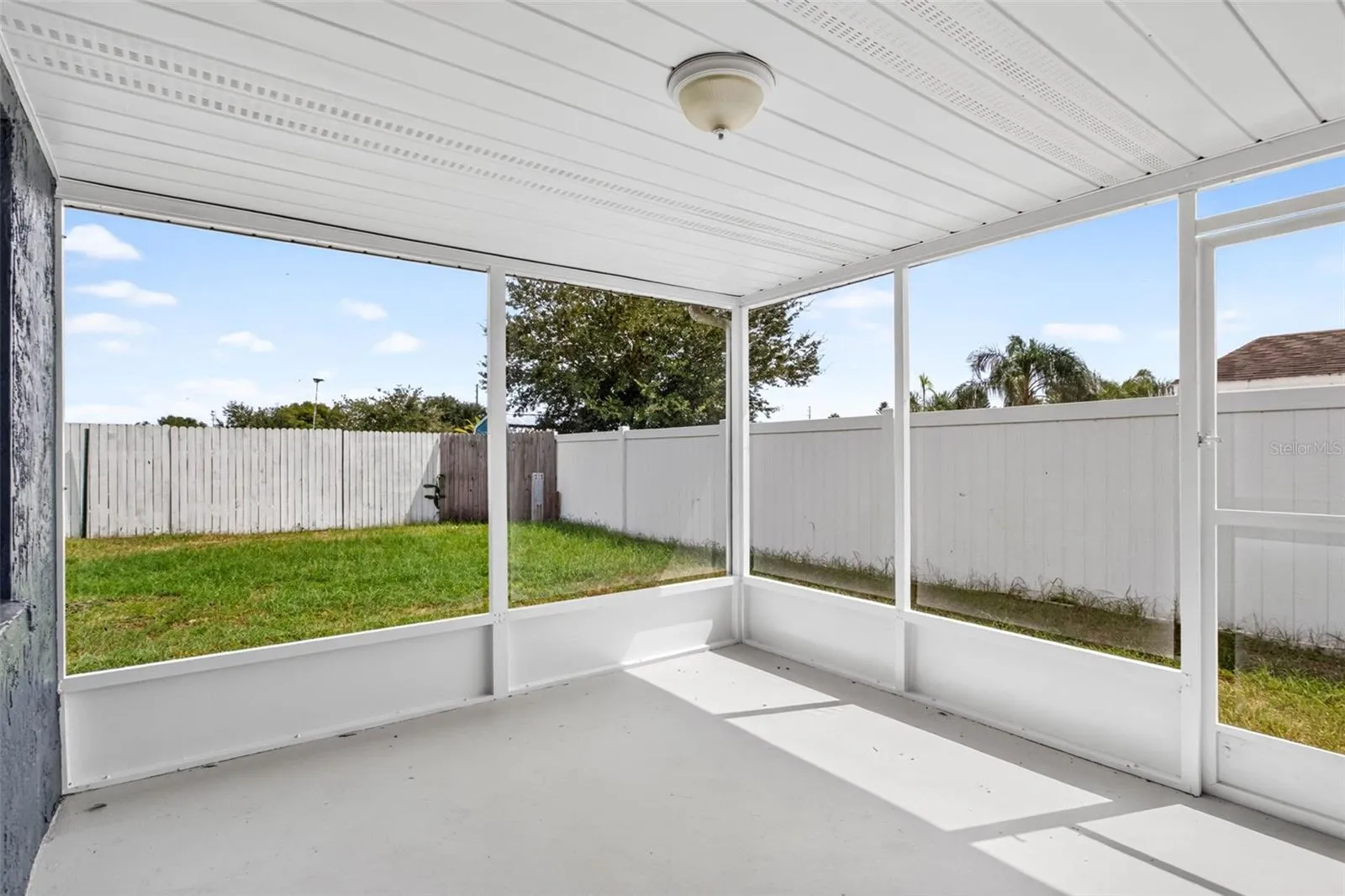 Rear Screened Porch