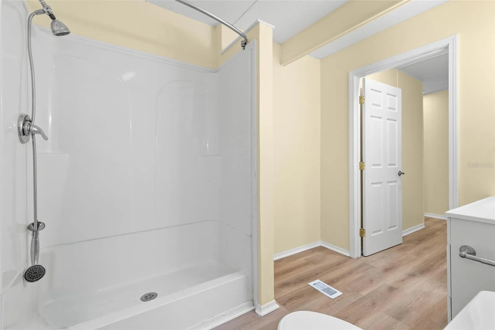guest bath with walk in shower