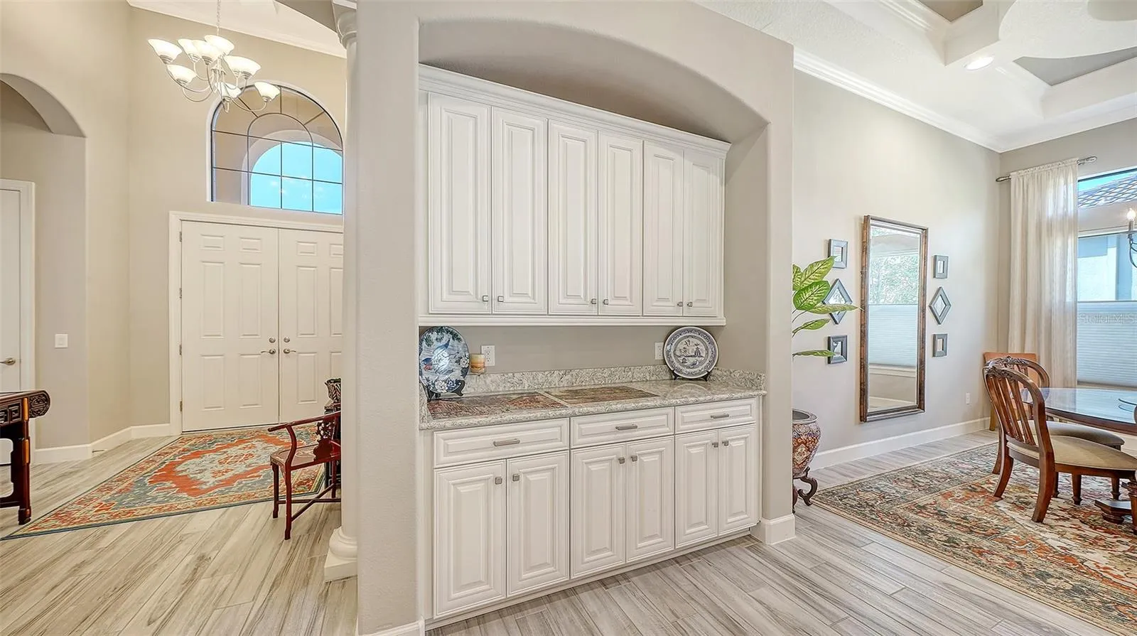 Prep Area with Extra Cabinets