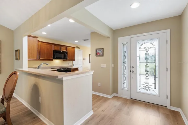 Look at the Front Door Area