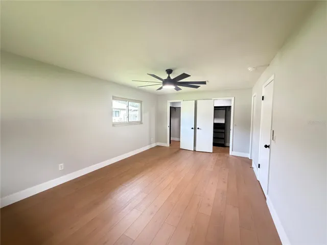 Large Walk-in Closet with 2 separate doors