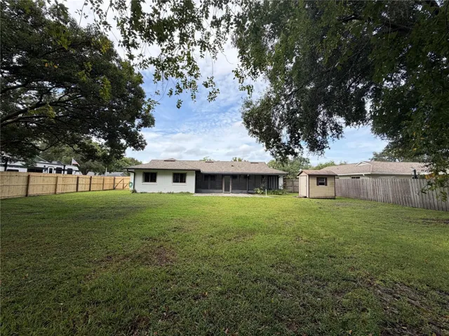 Large Back yard