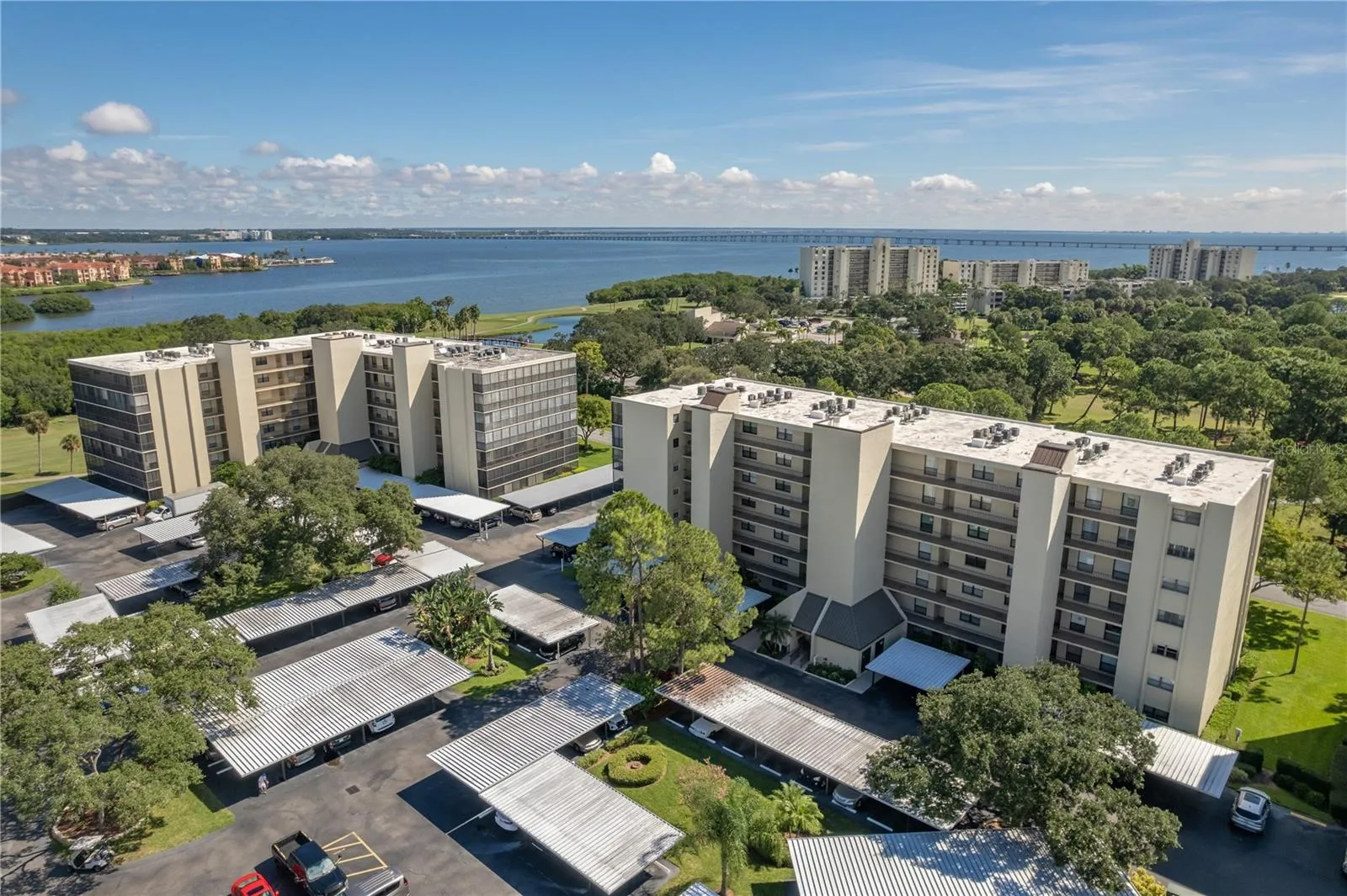 Building 2700 overlooking the golf course