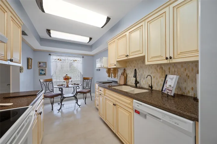 Kitchen with plenty of cabinet space