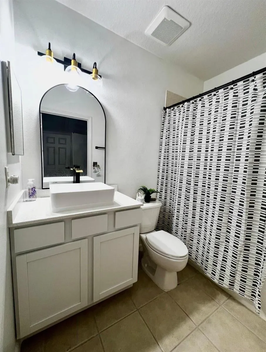 REMODELED BATHROOM.