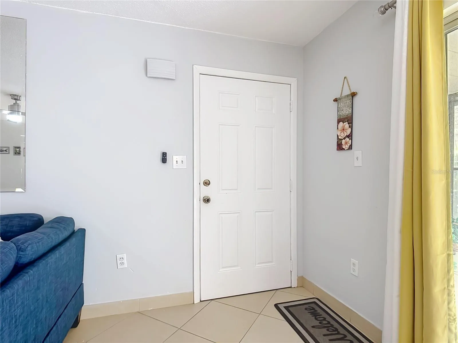 Welcoming entryway.