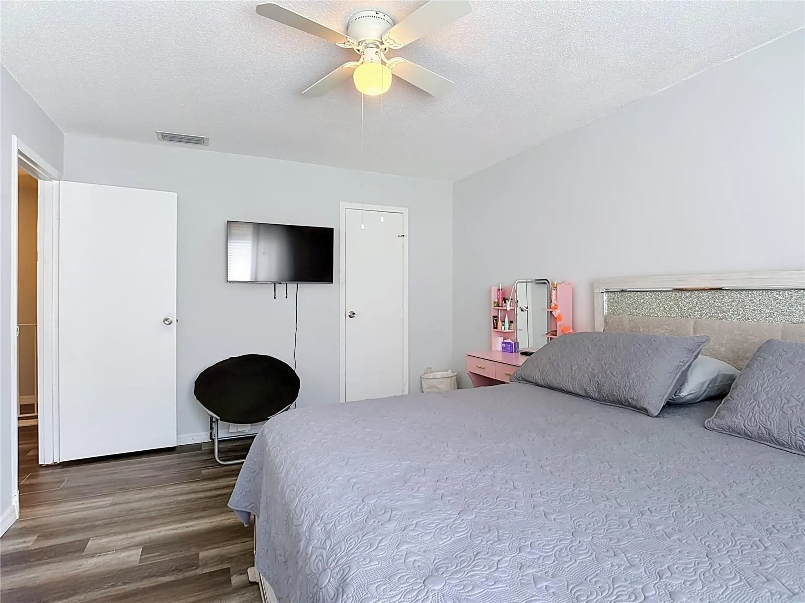 Alternate view of the second bedroom.
