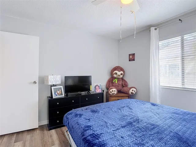 Bedroom with natural light.