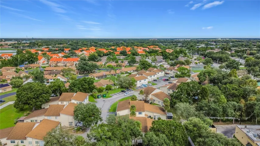 Panoramic neighborhood view.