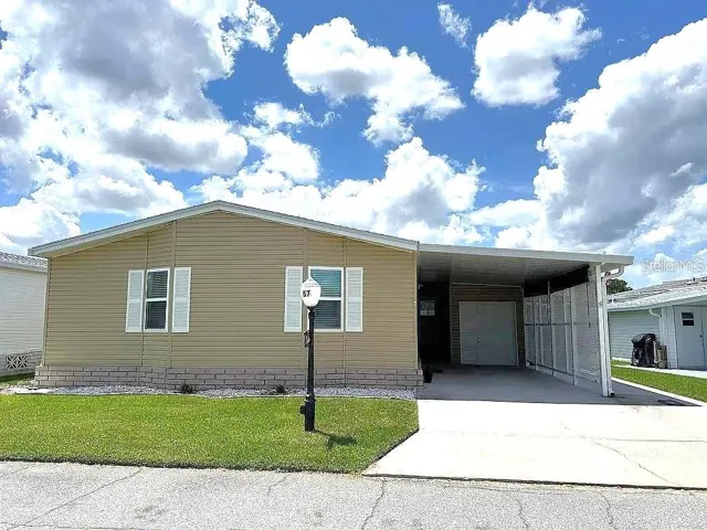 Front of house facing east