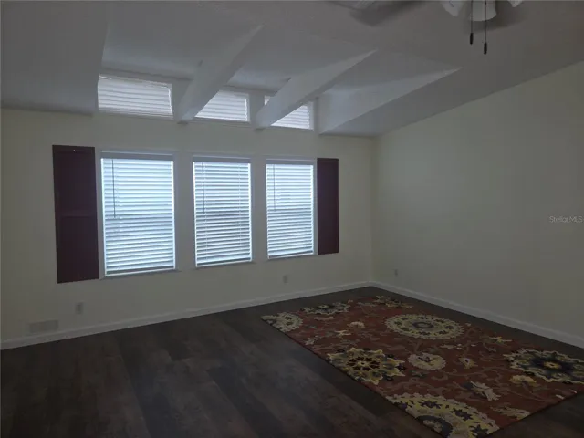 Living room has lots of natural light