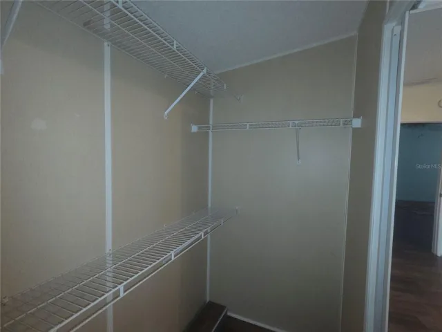 Master 4' deep closet