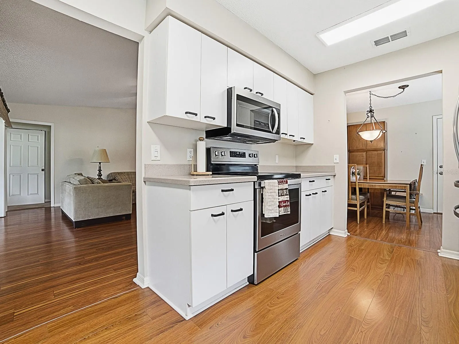 KITCHEN OPEN TO MAIN LIVING AREA