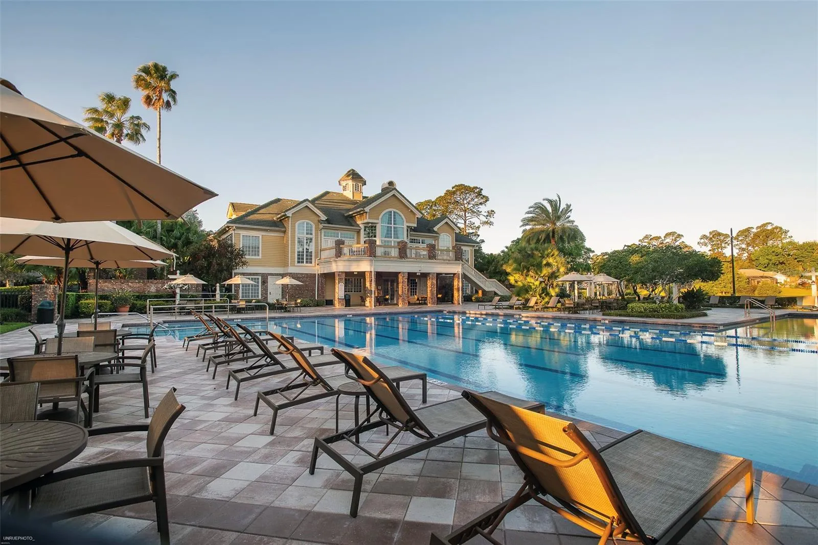 Community pool and club house