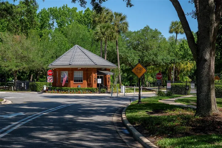 24-hour guard gate