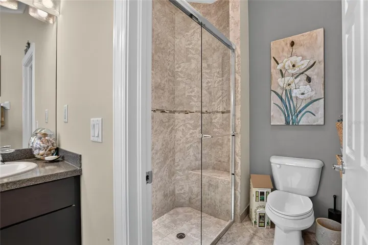 Primary Bath Frameless Shower