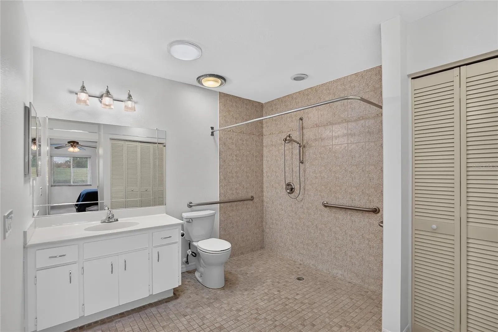 Handicap Accessible Ensuite Primary Bathroom