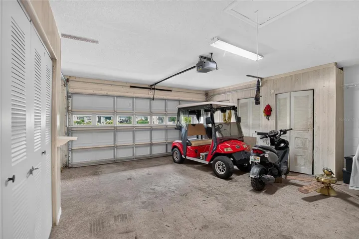 Two-Car Garage Interior