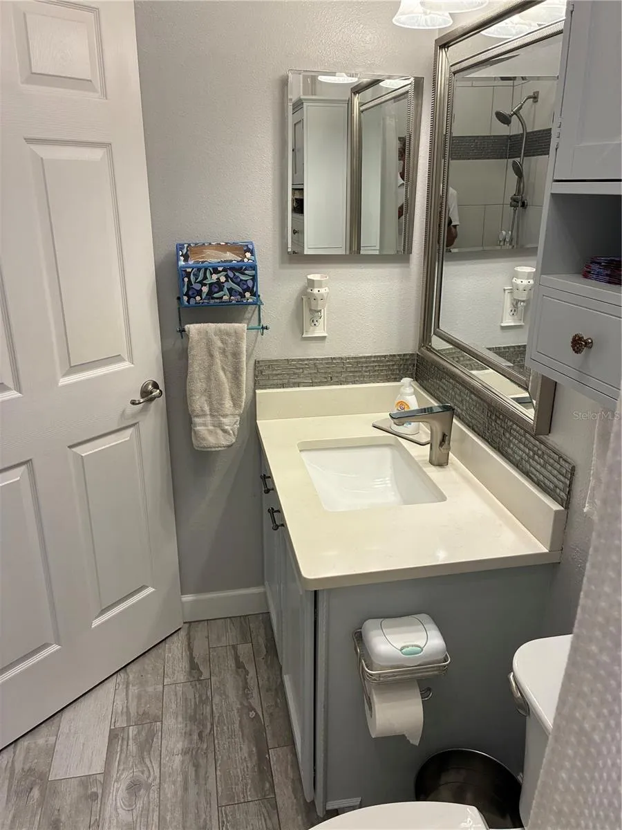 Hall bath