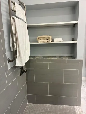 Master shower