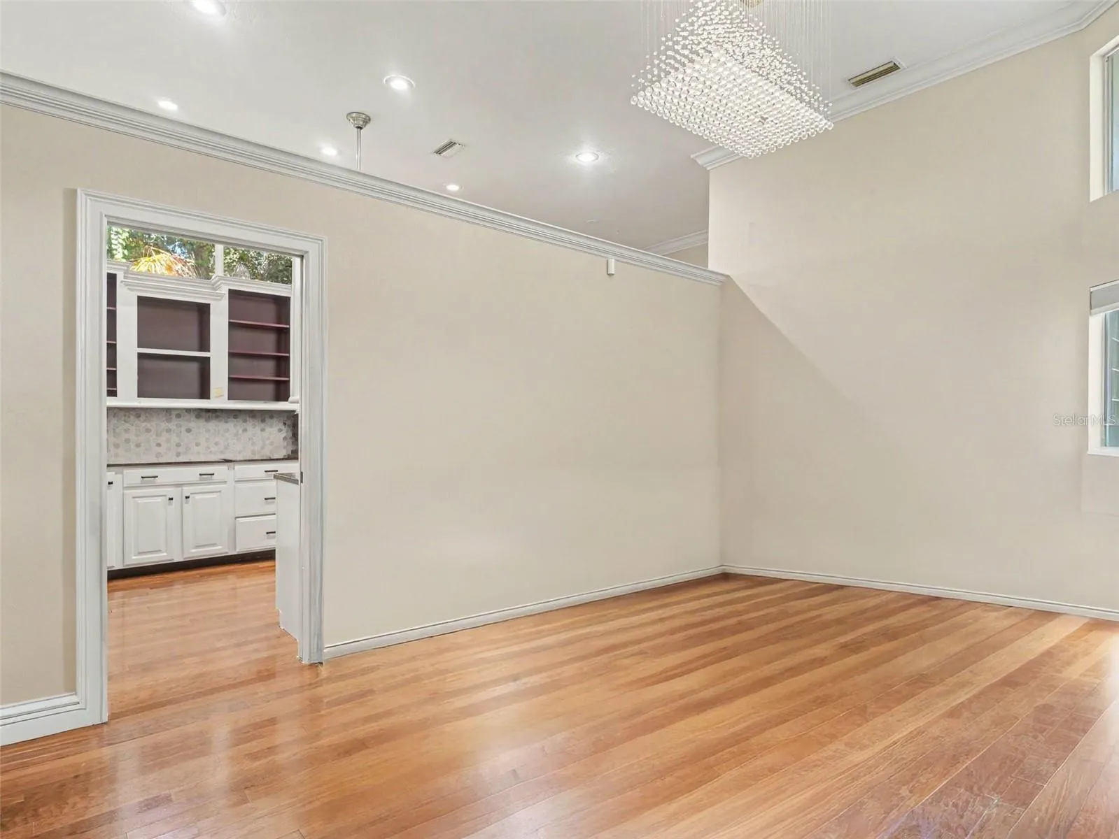 Dining Room opens to Kitchen