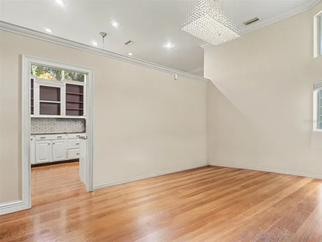 Dining Room opens to Kitchen