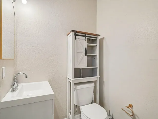 Half Bath off Family Room