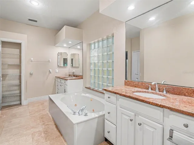 Primary Bath with Tub