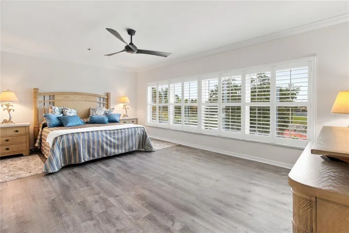 Spacious bedrooms
